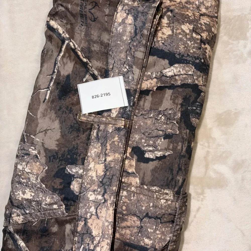 Ol Tom Technical Turkey Gear Realtree Timber Camo Hunting Pants 3XL 48-50